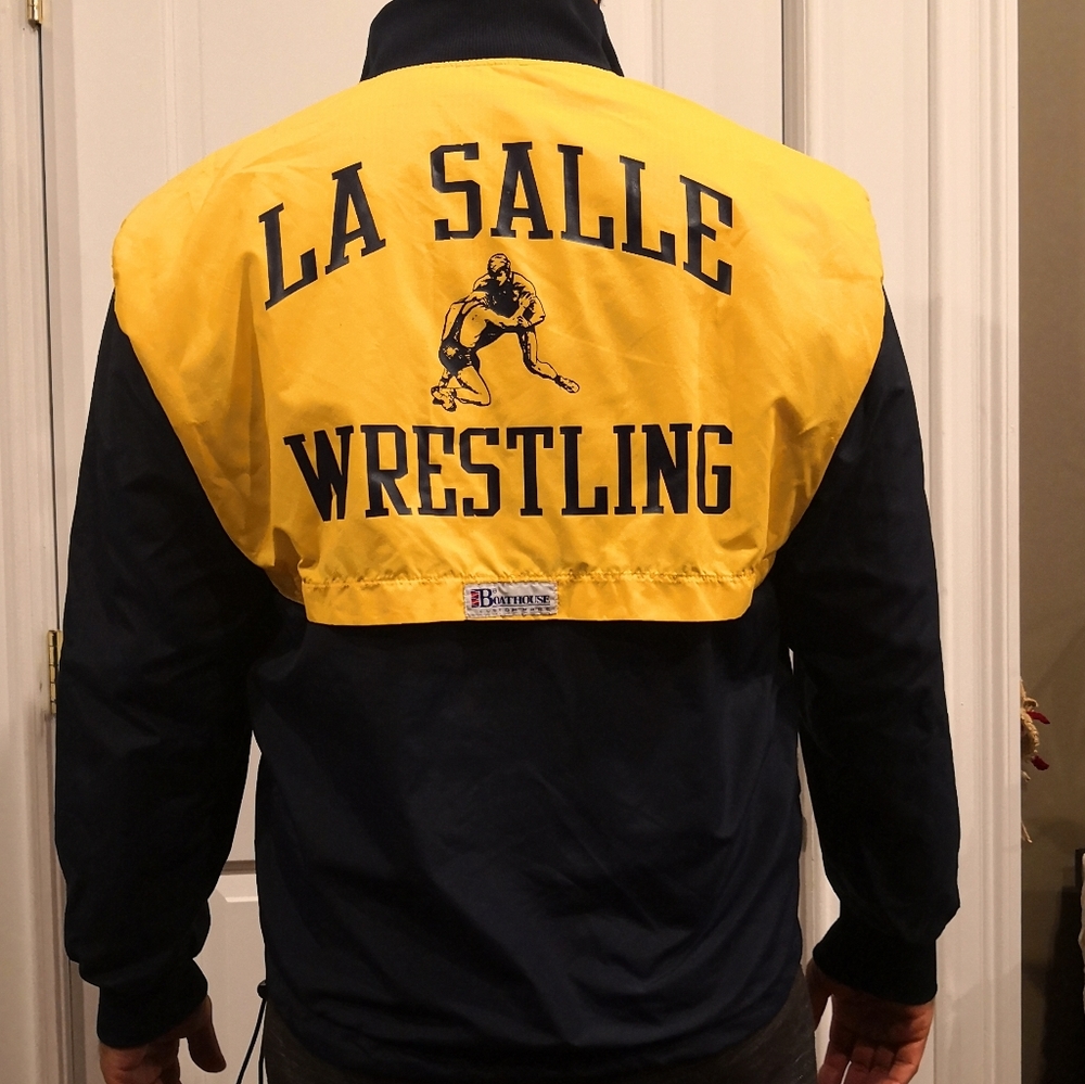 Vintage La Salle wrestling jacket